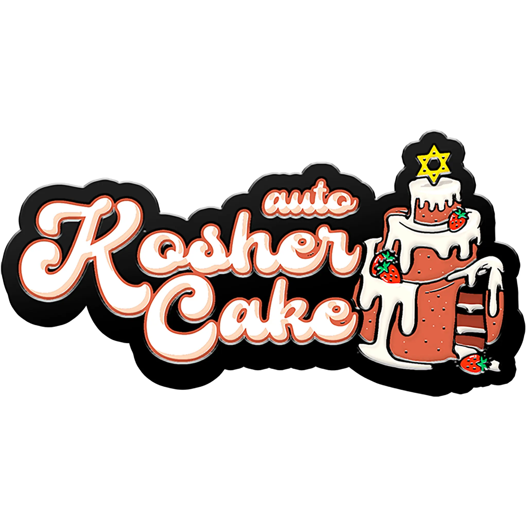 Kosher Cake Auto-3 Stück