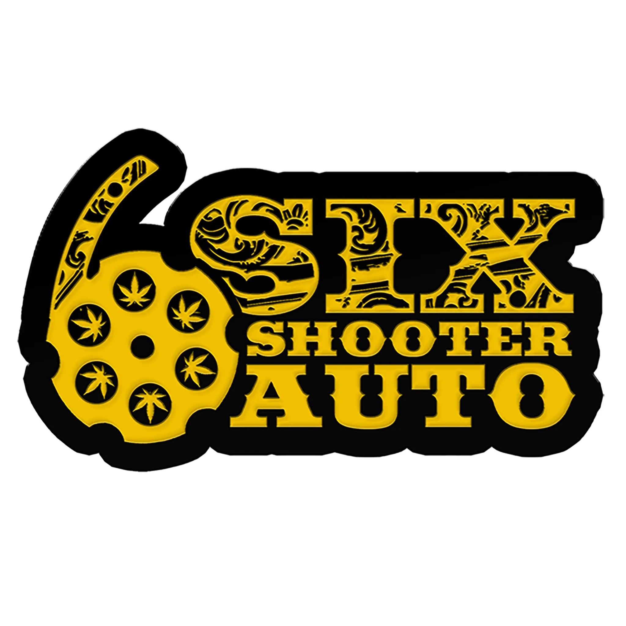 Six Shooter-3 Stück