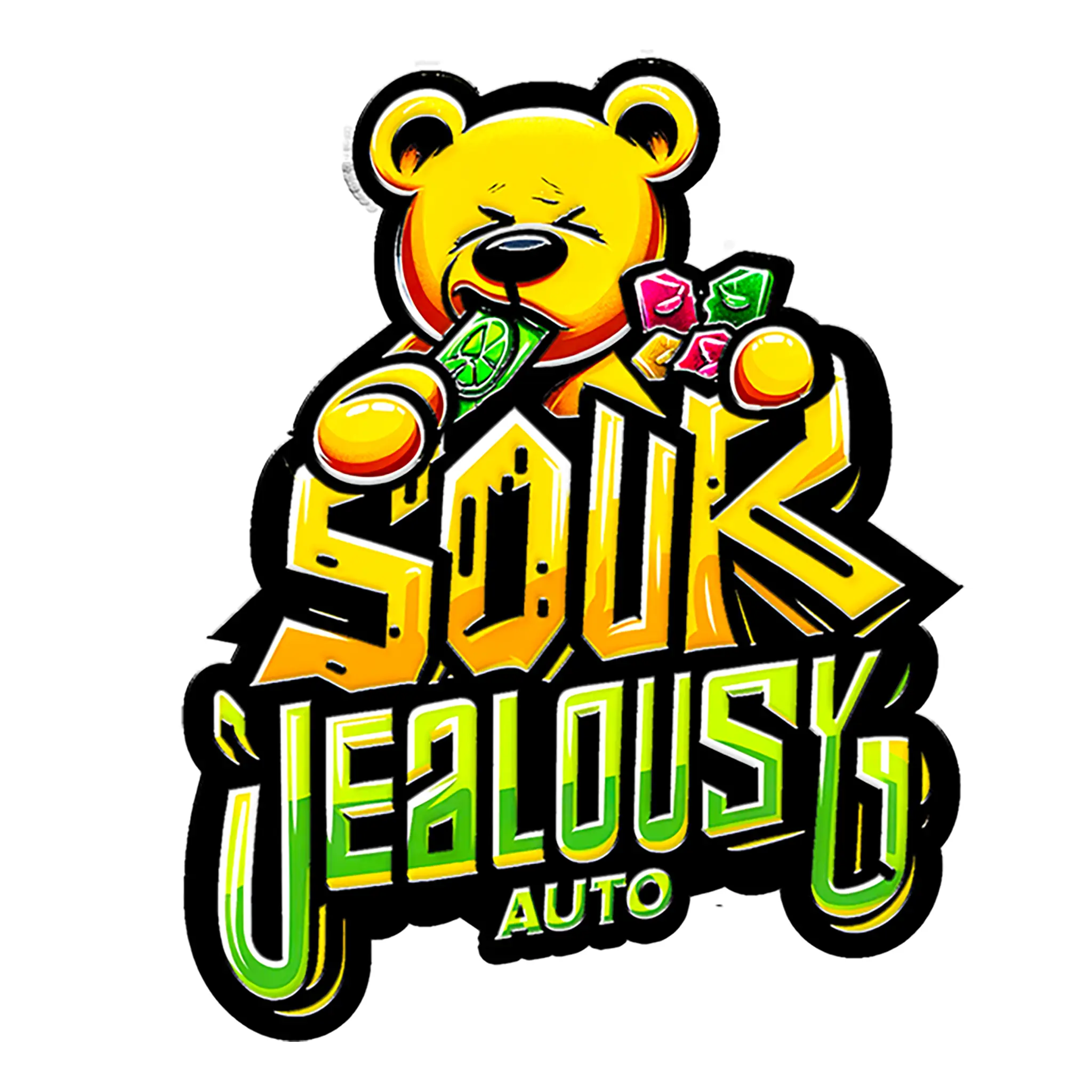 Sour Jealousy Auto-3 Stück