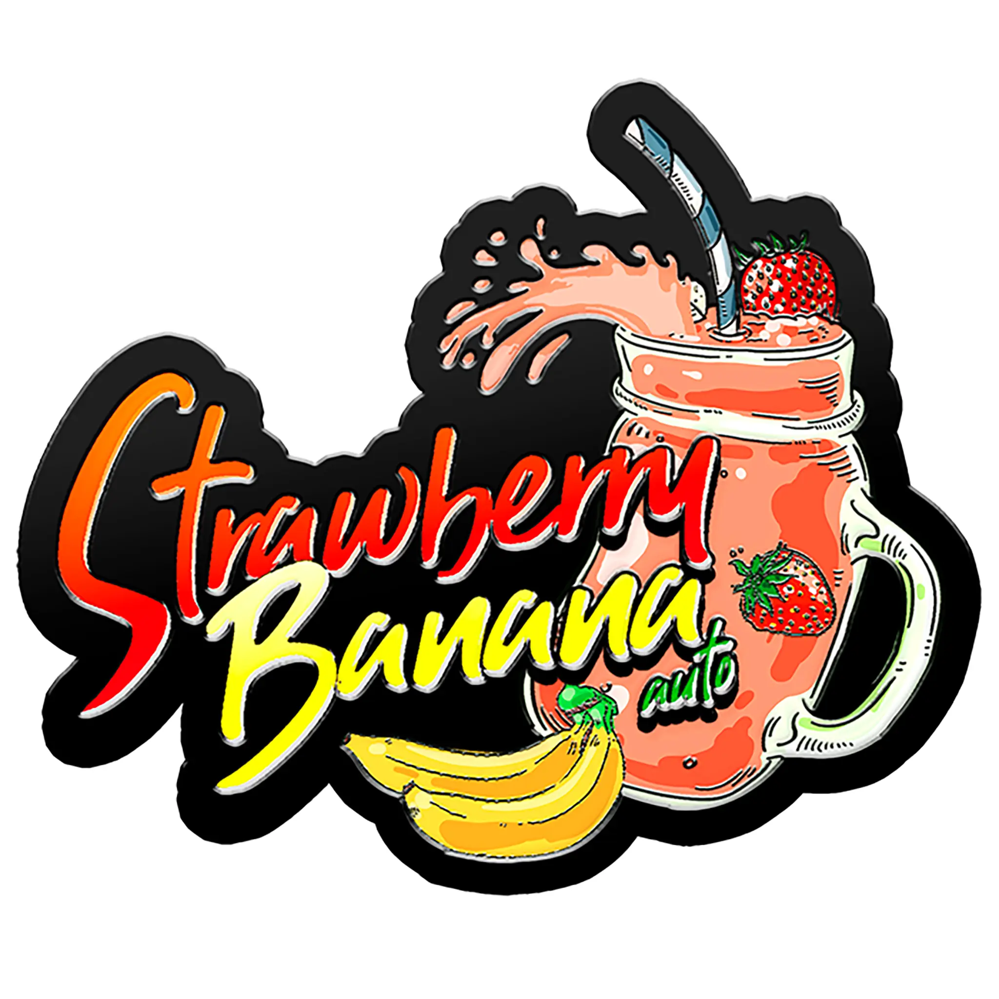 Strawberry Banana Auto-3 Stück